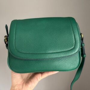 NWT jcrew Italian leather crossbody bag